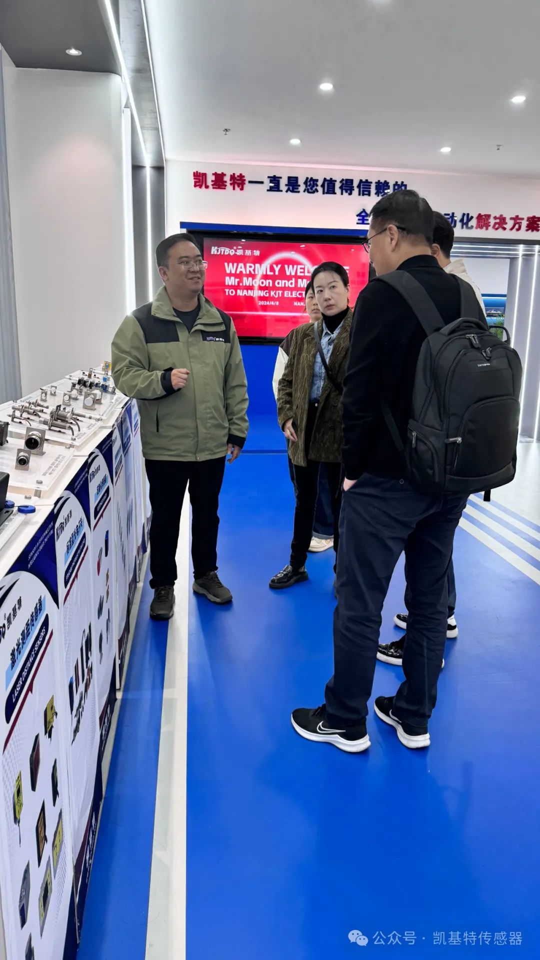 企業(yè)動(dòng)態(tài) | 凱基特迎來(lái)美國(guó)客戶，共謀傳感器業(yè)務(wù)深入合作